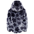LOOXS Little Reversibel winterjas Imitatie Bont Navy
