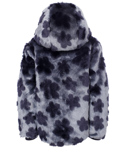 LOOXS Little Reversibel winterjas Imitatie Bont Navy