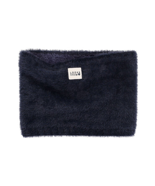 LOOXS Little Navy Beanie fluffy knit
