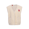 LOOXS Little Oversized gilet Teddy Offwhite