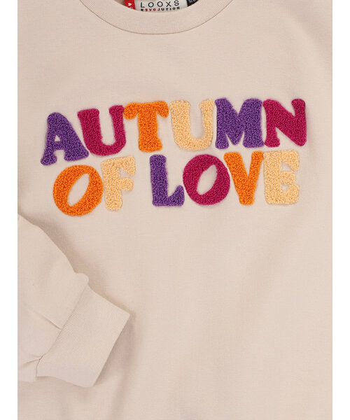 LOOXS Little Sweater Offwhite Autumn Love