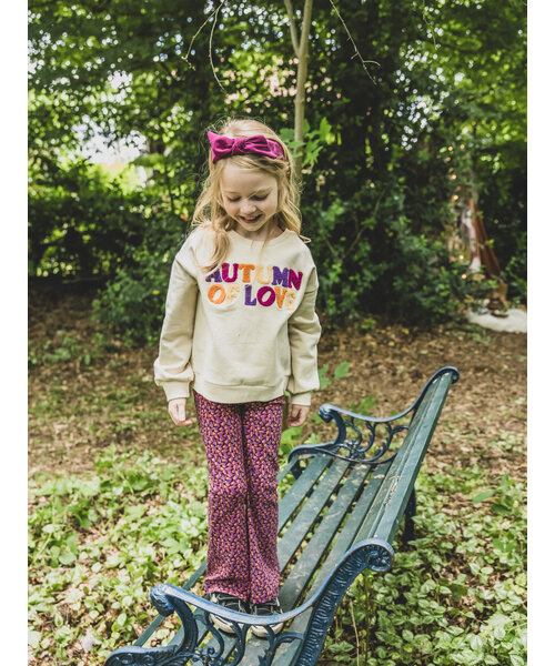 LOOXS Little Sweater Offwhite Autumn Love