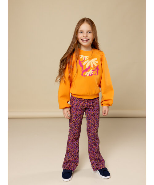 LOOXS Little Sporty sweater Bright Orange