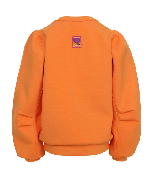 LOOXS Little Sporty sweater Bright Orange