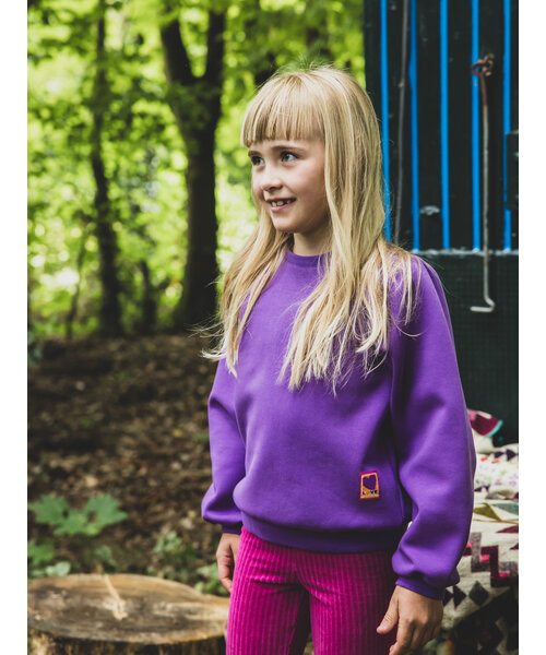 LOOXS Little Sporty sweater Paars