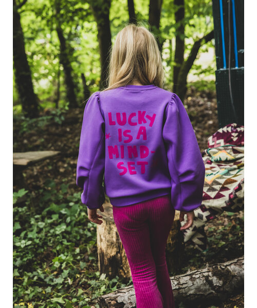 LOOXS Little Sporty sweater Paars