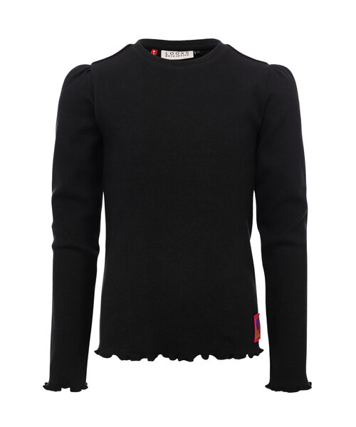 LOOXS Little T-shirt rib jersey Graphite