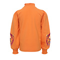 LOOXS Little Fancy jersey top Bright Orange