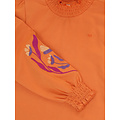 LOOXS Little Fancy jersey top Bright Orange