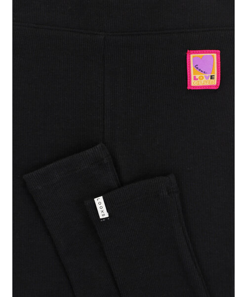 LOOXS Little Legging rib jersey Graphite
