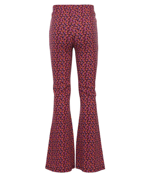 LOOXS Little Flared broek krinkel Confetti