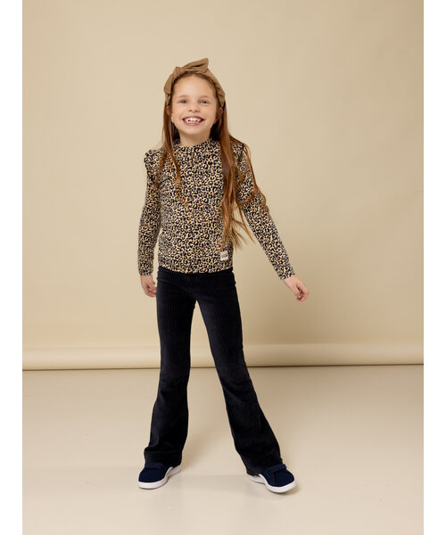 LOOXS Little Flared corduroy broek Graphite