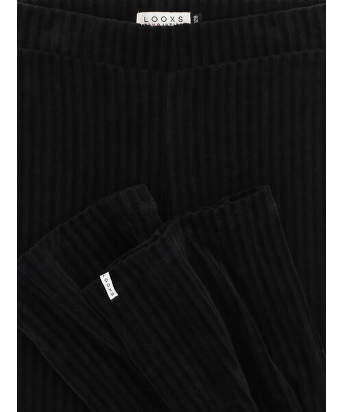 LOOXS Little Flared corduroy broek Graphite