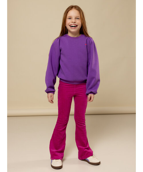 LOOXS Little Flared corduroy broek Pink