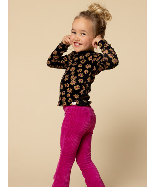 LOOXS Little Flared corduroy broek Pink