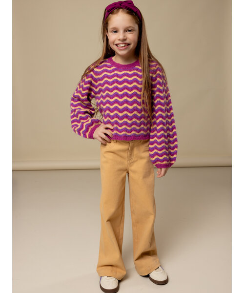 LOOXS Little Denim wide leg Vanilla