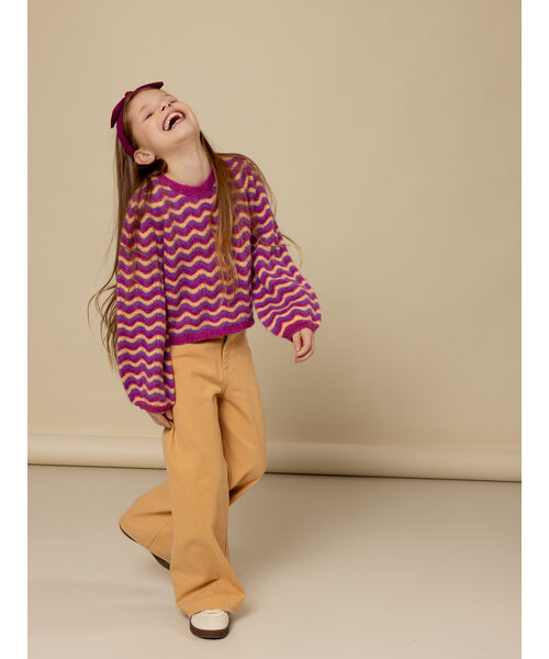 LOOXS Little Denim wide leg Vanilla