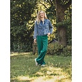 LXS the female concept LXS Pantalon wide leg Clover Green