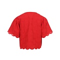 LOOXS 10sixteen Blouse katoen broderie Red Flower