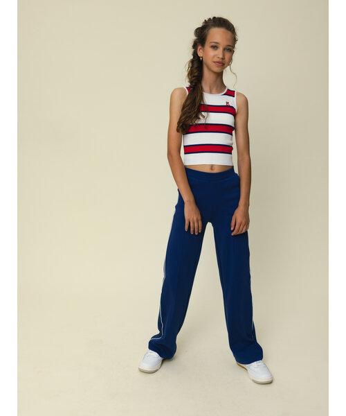 LOOXS 10sixteen Gebreide Viscose top gestreept