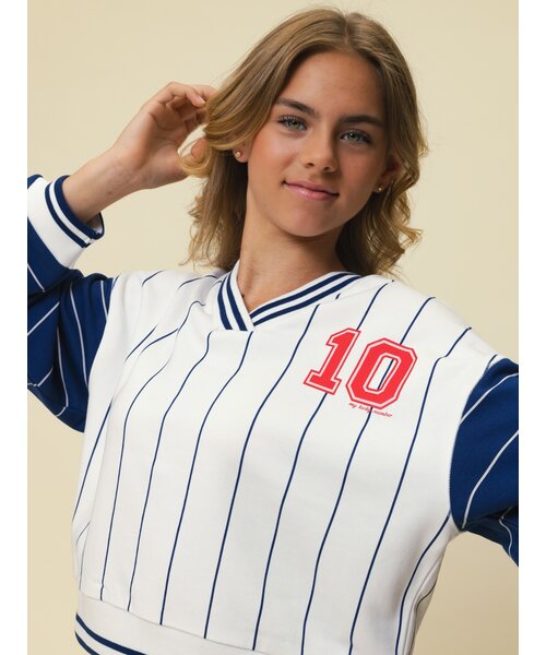 LOOXS 10sixteen Baseball sweater loose fit