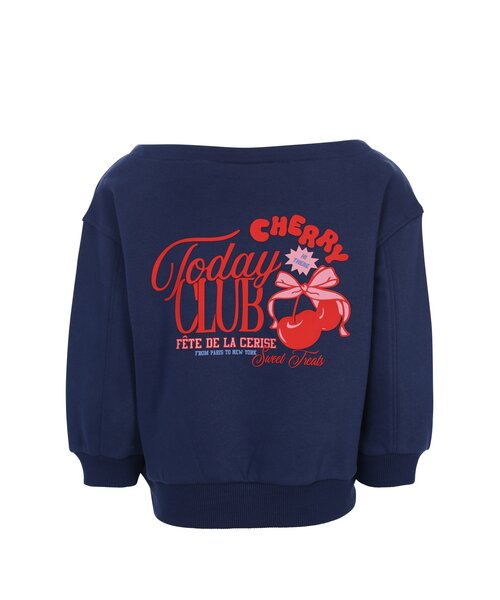 LOOXS 10sixteen Boothals sweater Navy