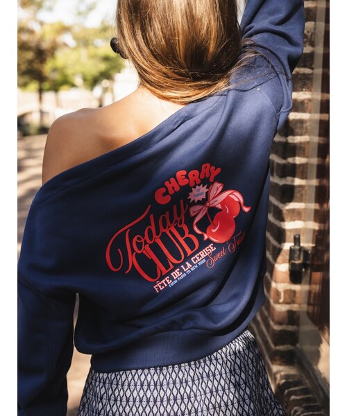 LOOXS 10sixteen Boothals sweater Navy