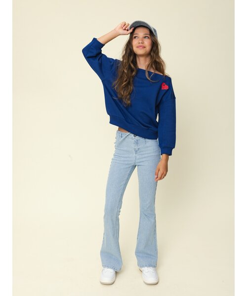 LOOXS 10sixteen Boothals sweater Navy