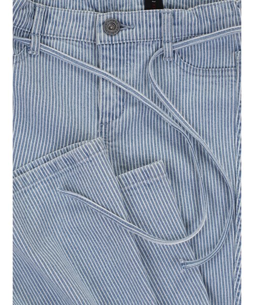 LOOXS 10sixteen Flared denim stretch gestreept
