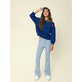 LOOXS 10sixteen Flared denim stretch gestreept