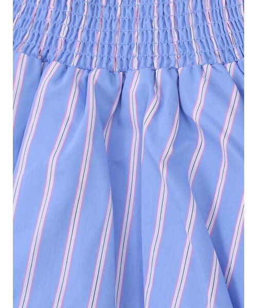 LOOXS 10sixteen Skort blue en pink gestreept