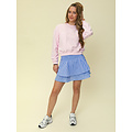 LOOXS 10sixteen Skort blue en pink gestreept