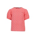 LOOXS Little Blouse katoen Pink Hearts Check