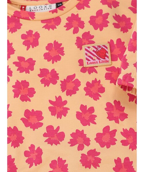 LOOXS Little Sweater korte mouw Wildflower