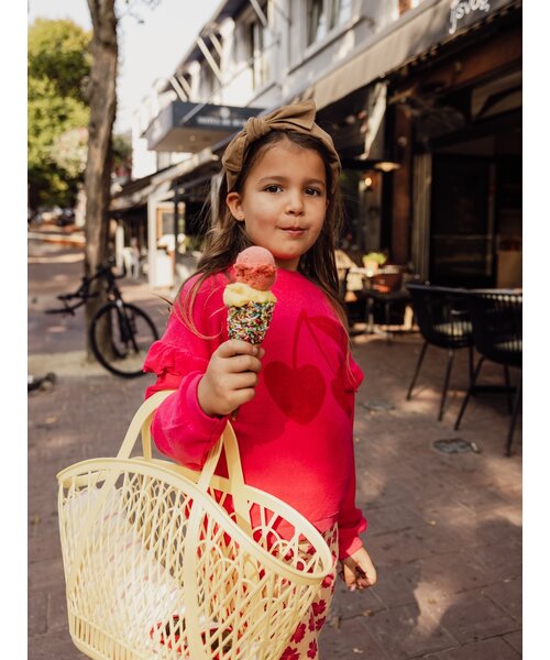 LOOXS Little Badstof sweater warm pink