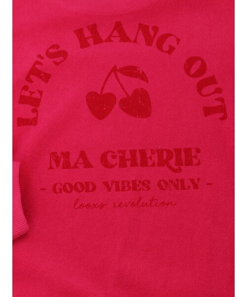 LOOXS Little Badstof sweater warm pink