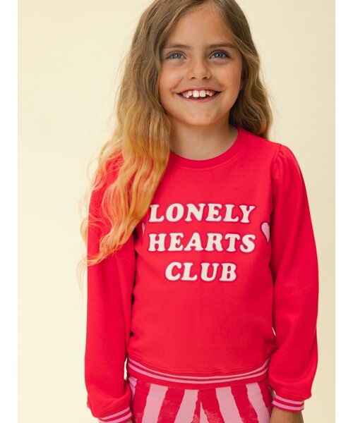LOOXS Little Sweater Rood Lonely Hearts Club