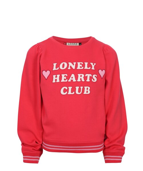 LOOXS Little Sweater Rood Lonely Hearts Club