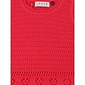 LOOXS Little Gebreide katoenen top Rood