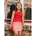 LOOXS Little Gebreide katoenen top Rood
