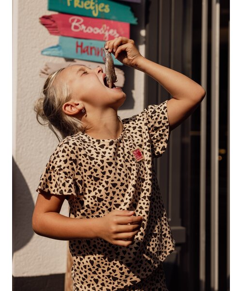 LOOXS Little T-shirt loose fit Wild hearts