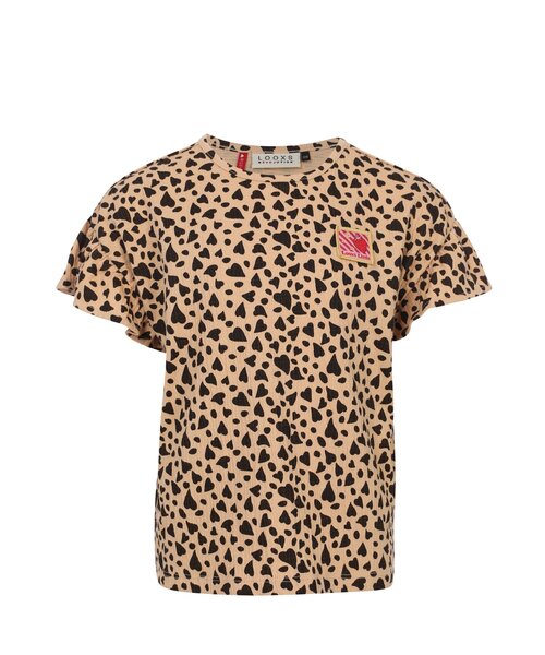 LOOXS Little T-shirt loose fit Wild hearts