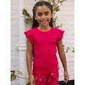 LOOXS Little Rib jersey t-shirt Poppy Rood