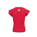 LOOXS Little Rib jersey t-shirt Poppy Rood