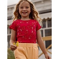 LOOXS Little Rib jersey t-shirt Strawberry fields