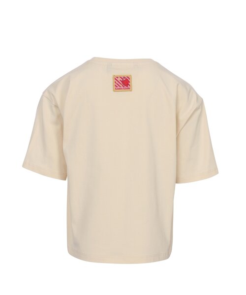 LOOXS Little Cropped T-shirt Creamy Heart