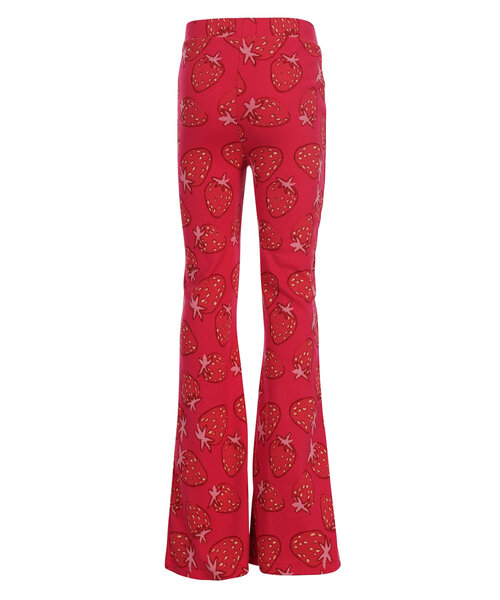 LOOXS Little Flared broekje rib jersey Strawberry fields