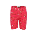 LOOXS Little Rib jersey slim fit short Strawberry fields