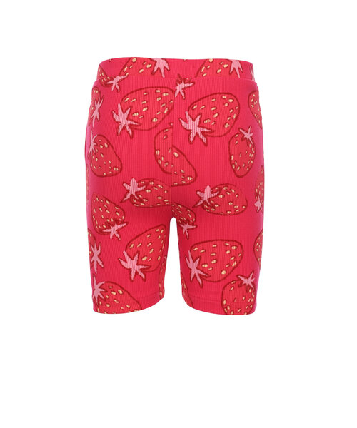 LOOXS Little Rib jersey slim fit short Strawberry fields