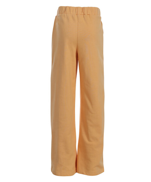LOOXS Little Wide leg sweat broekje Abricot Geel